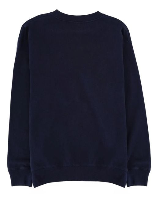 Sporty & Rich Blue Sporty&Rich Sweatshirt With Embroidery