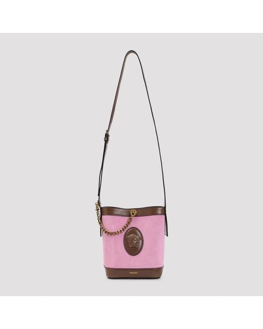 Versace Red And Mini Bucket Bag