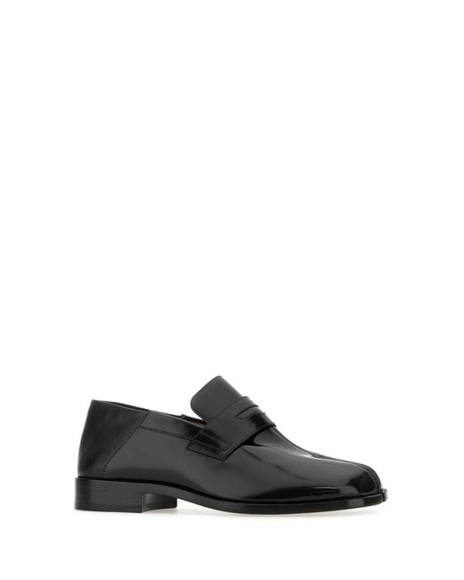 Maison Margiela Black Tabi Loafers Babouche for men