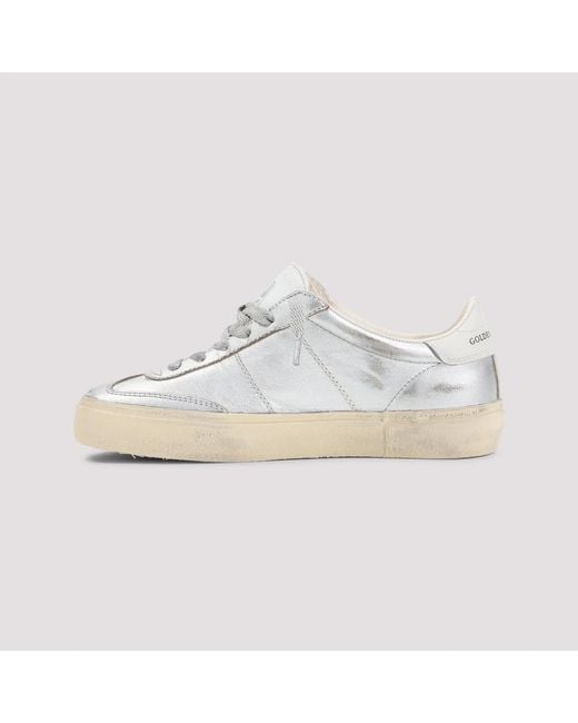 Golden Goose Deluxe Brand White Soul-Star Sneakers