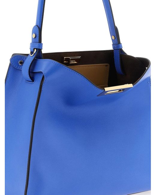 Fendi Blue Way' Medium Handbag