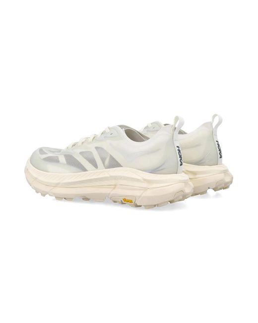Hoka One One White U Mafate Speed 4 Lite Sneakers