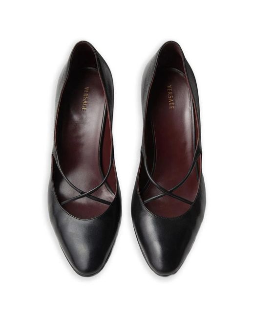 Versace Black Giulietta Pumps