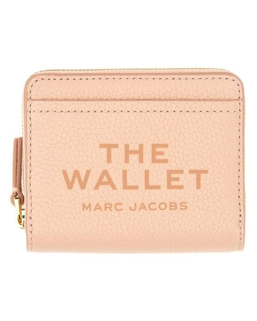 Marc Jacobs Natural Portafoglio "The Compact" Mini