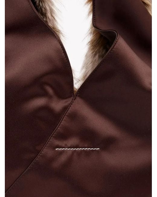 MM6 by Maison Margiela Brown "Classic Japanese" Handbag