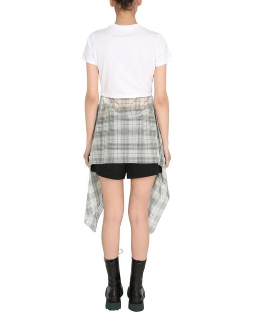 Opening Ceremony Black Word Torch Hybrid Tshirt