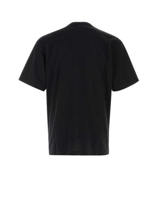 Gucci Black Crew Neck T-Shirts for men