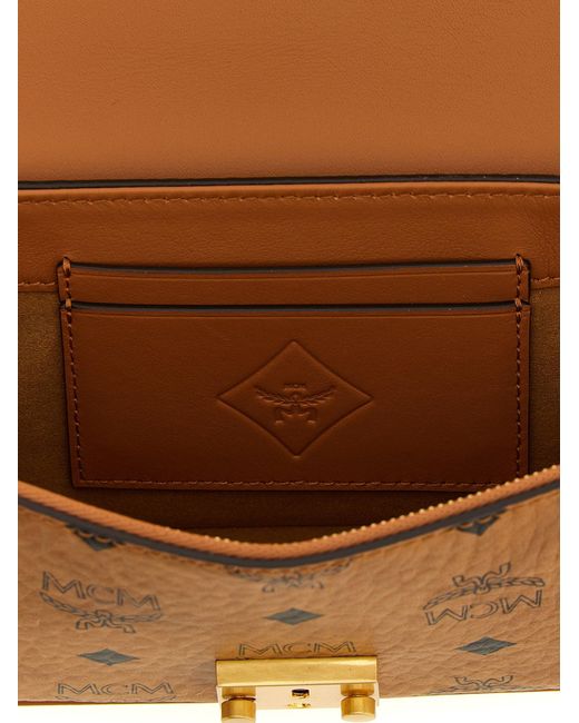 MCM Brown Tracy Crossbody Bags