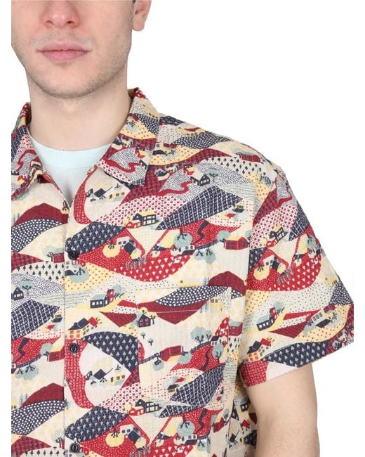 YMC Red Malick Shirt for men
