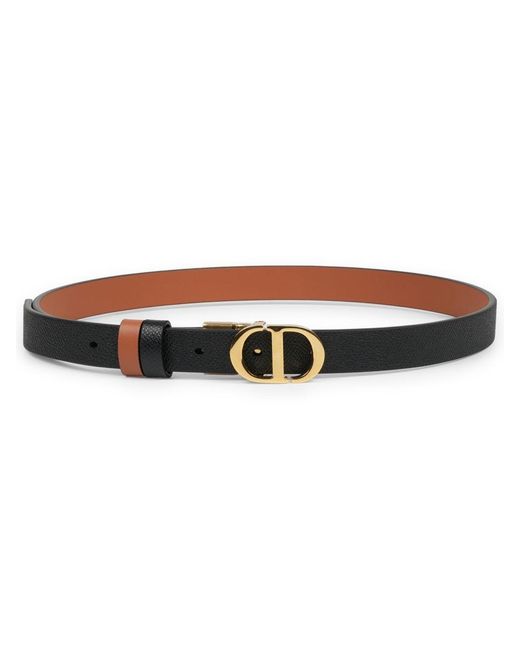 Dior Brown Dior Cintura Reversibile "30 Montaigne"
