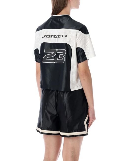 Nike Black Jordan Flight Mesh Top