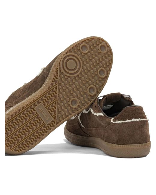 Alohas Brown "Tb 490" Low-Top Sneakers