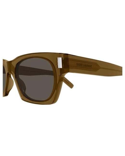Saint Laurent Brown Sunglasses Sl 402 022/18/145 for men