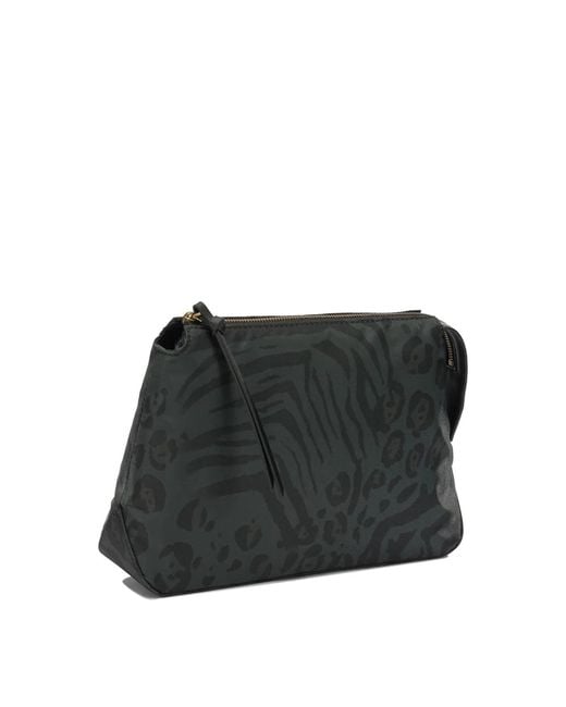 Pinko Black Polyamide Pouch