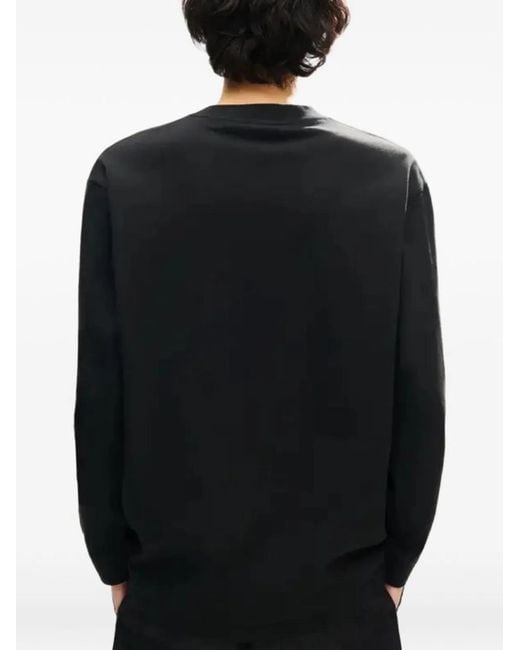 KENZO Black Cotton T-Shirt for men