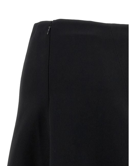 Jacquemus Black 'La Jupe Triangle' Skirt