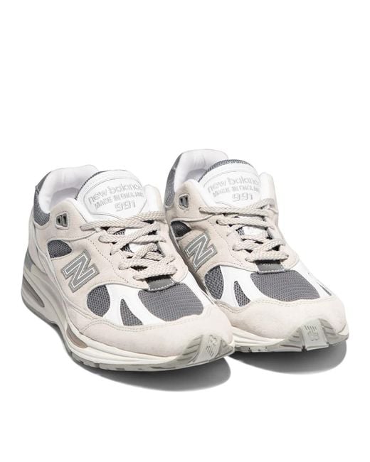 New Balance White "Tier 1 Allocated" Sneakers