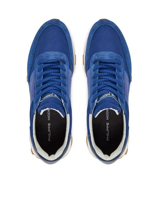 Philippe Model Blue Tour Low Sneakers for men