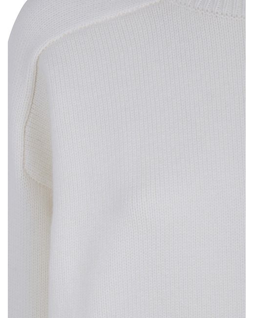 Loulou de Saison Gray "Breha" Sweater With Piping