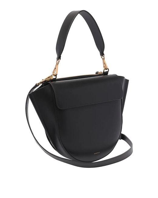 Wandler Black Medium Hortensia Handbag