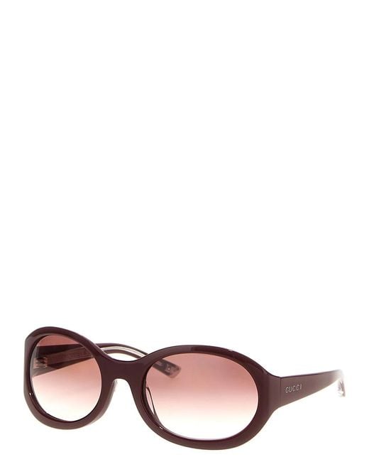 Gucci Pink Ancora Sunglasses