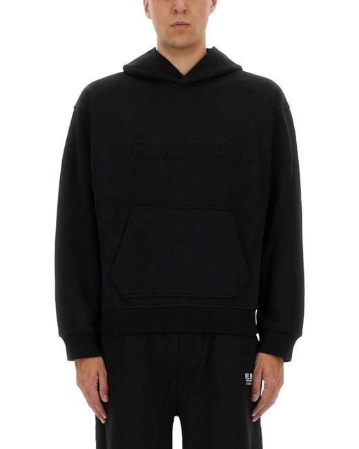 Helmut Lang Black Cotton Sweaters for men