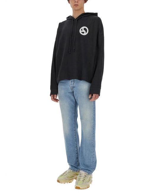 Acne Black Hoodie