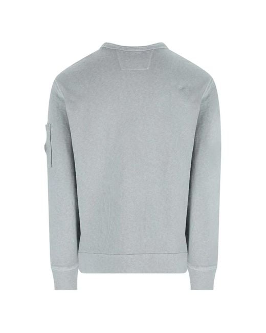 C P Company Gray C.P.Company Cotton Sweatshirt for men