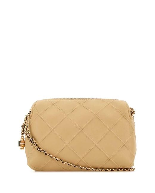 Tory Burch Natural Fleming Camera Bag
