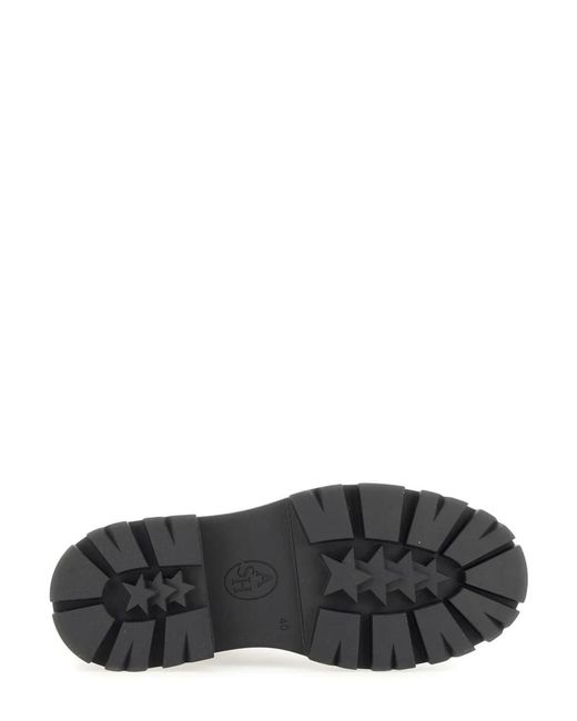 Ash Black Leather Boot