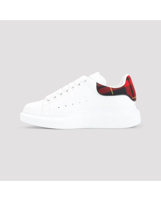 McQueen White Oversized Sneakers