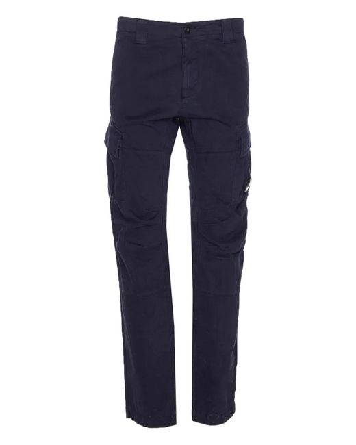 C P Company Blue C.P.Company Cargo Pant Stretch