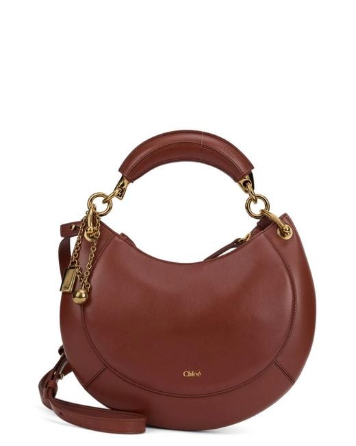 Chloé Brown Shoulder Bag With Strap