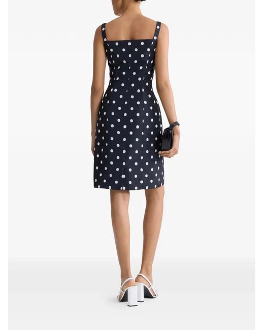 Patou Blue Pencil Midi Dress