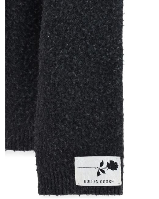 Golden Goose Deluxe Brand Blue Journey Merino Wool Sweater for men