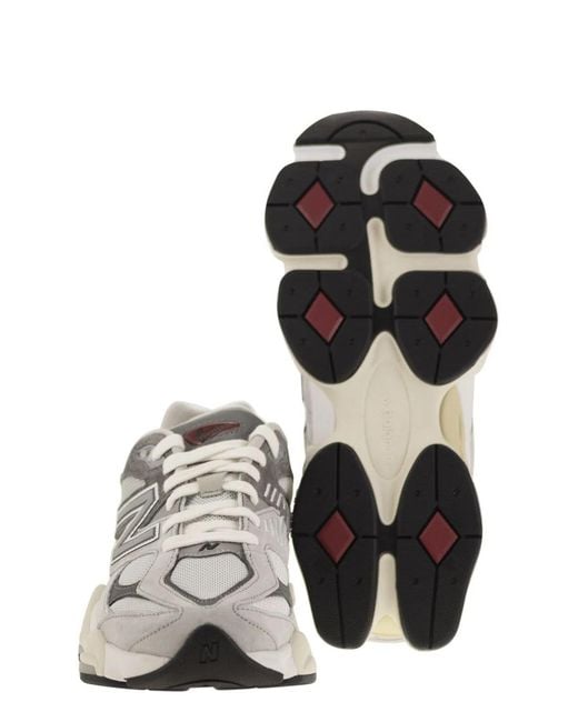 New Balance White 9060