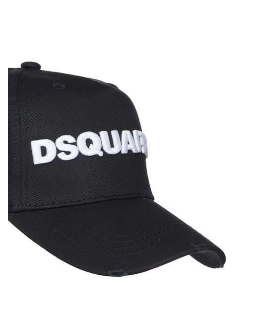 DSquared² Black Hat for men