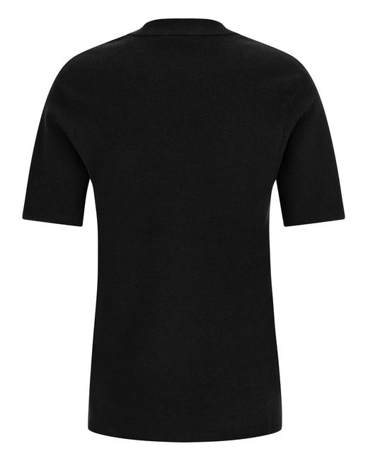 Entire studios Black Mercerized Cotton T-Shirt