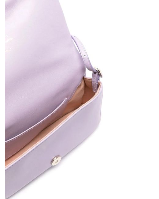 Roger Vivier Purple Viv Choc Me Mini Bag