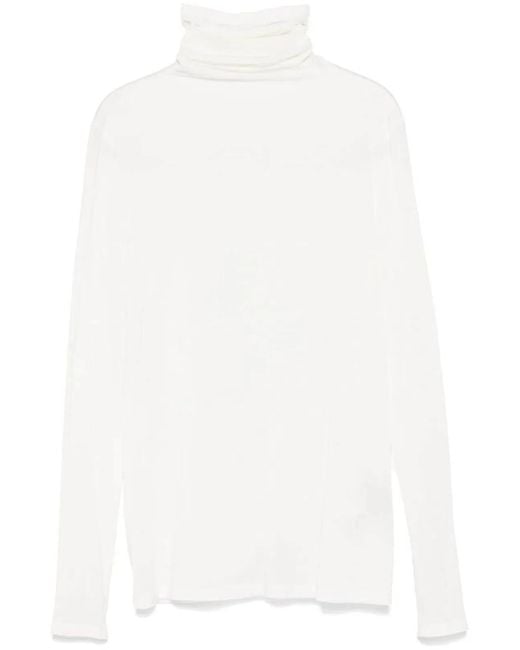Antonelli White Condor Turtleneck