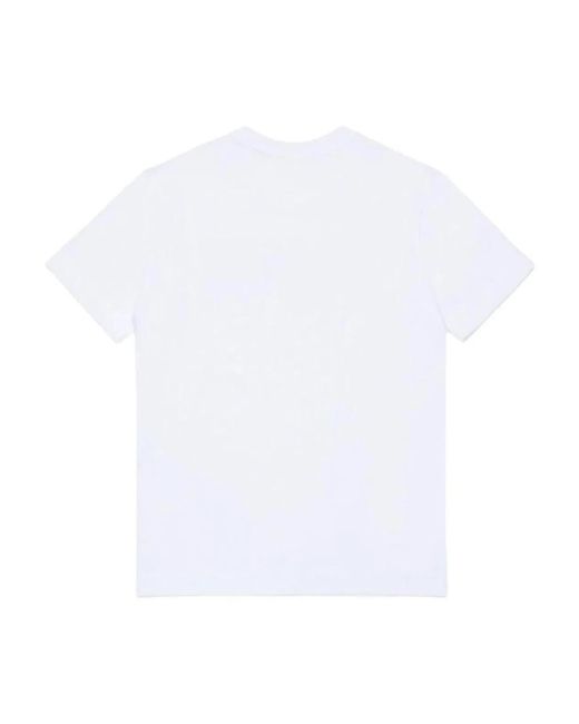 DIESEL White "Tadjustk14" T-Shirt
