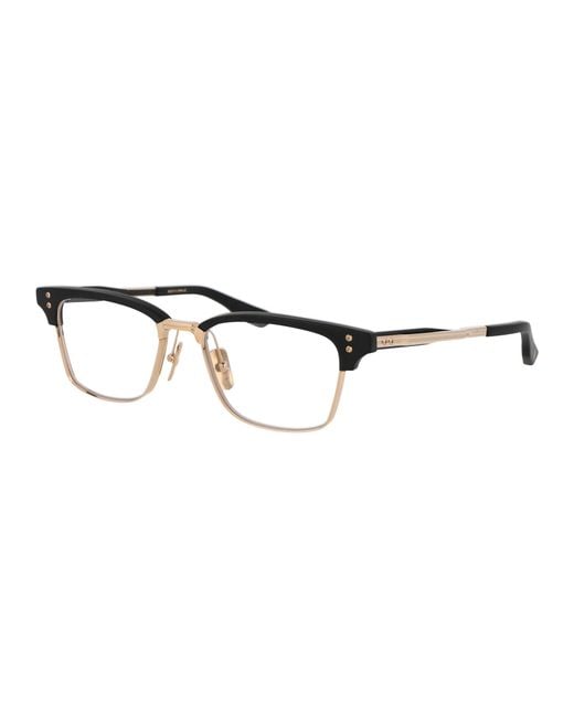Dita Eyewear Black Matte/ Titanium Glasses for men