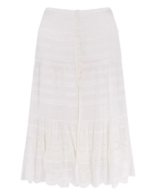 Isabel Marant White Cotton Coat