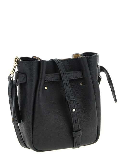 Tory Burch Black 'Romy' Bucket Bag
