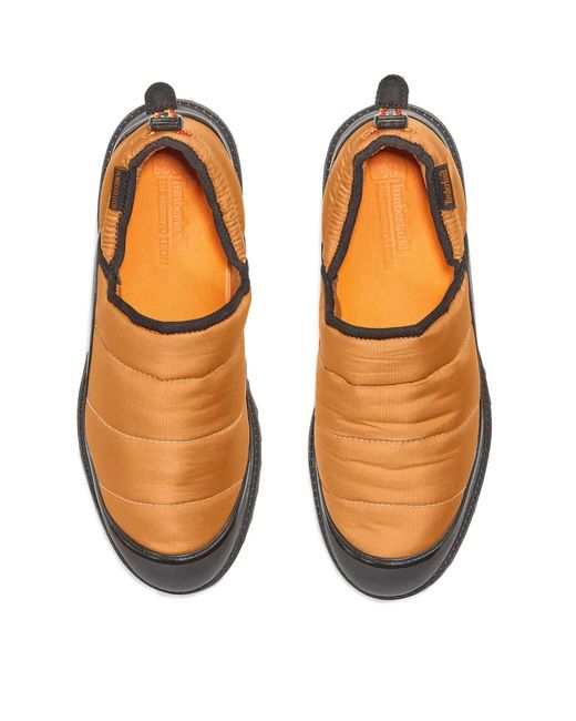 Timberland Brown X Humberto Leon 110 Lug Cupsole Clogs for men