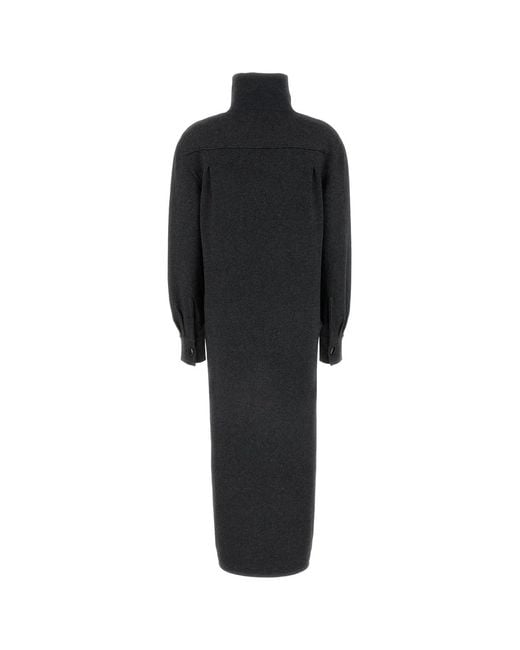 Givenchy Black Long Back High Neck Sweater