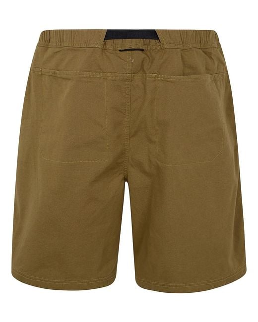 The North Face Green Cotton Elastane Shorts for men