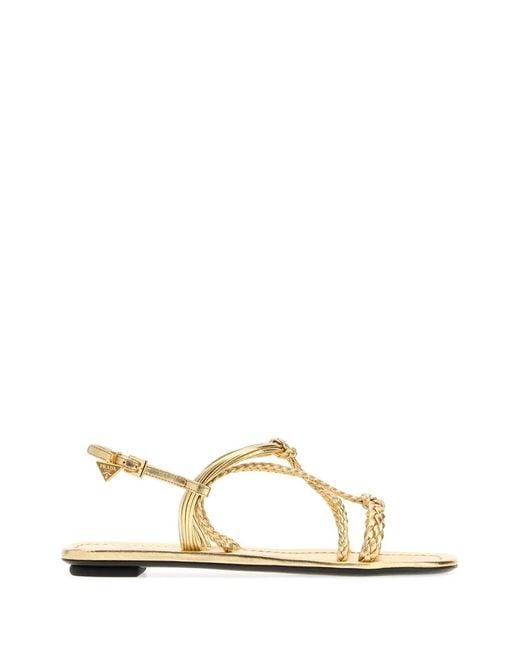 Prada Natural Sandals