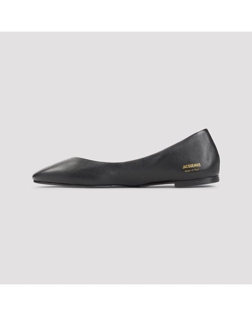 Jacquemus White Les Ballerines Ovalo