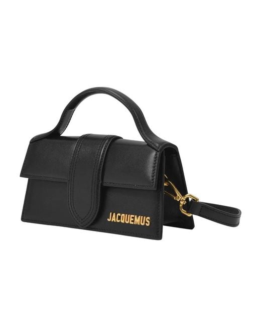Jacquemus Black Bambino Small Leather Shoulder Bag